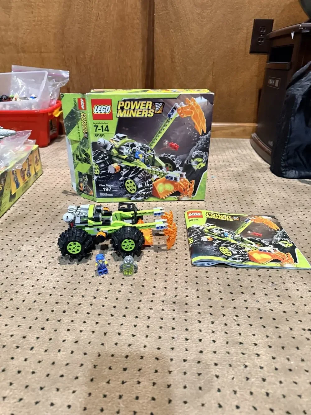 LEGO Power Miners: Claw Digger (8959)